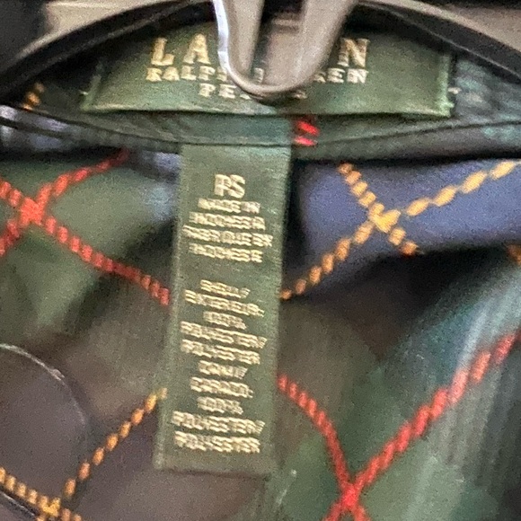 RALPH LAUREN Plaid Ruffle Top - Picture 4 of 6